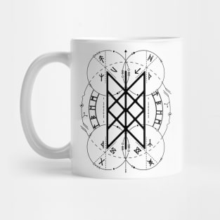 Web of Wyrd | Norse Pagan Symbol Mug